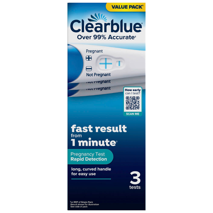 Clearblue Rapid Detection 3 Pack