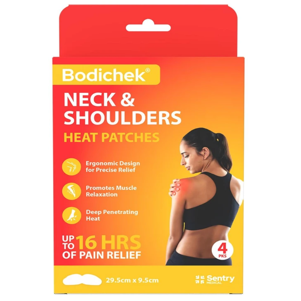 Bodichek Neck & Shoulder Heat Patch 4pk