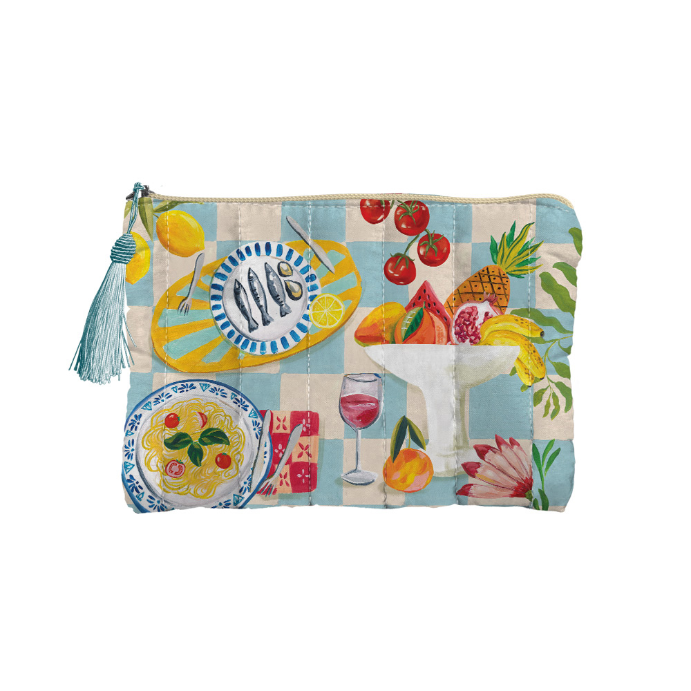 LA LA LAND Comforter Pouch Coaster Breeze 22.5 x 15 x 0.5cm
