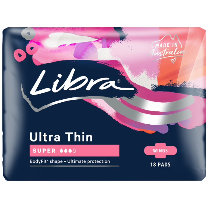 Libra Ultra Thins Pad Regular Wing 20 Pack