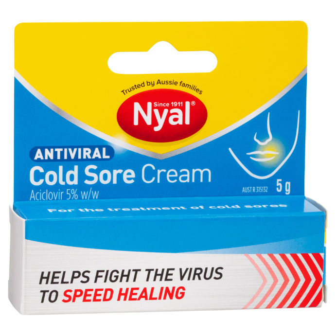 Nyal Antiviral Cold Sore Cream 5g