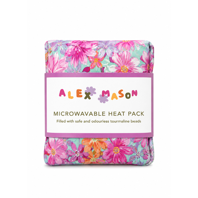 ALEX MASON Microwavable Heat Pack Floral