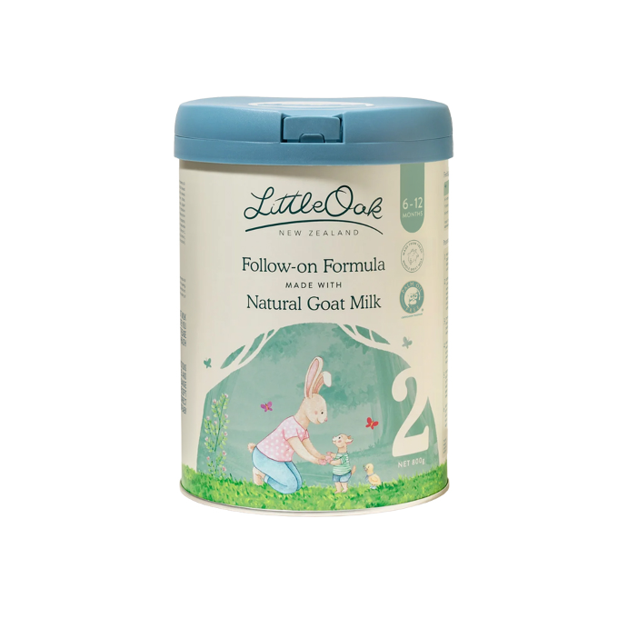 LittleOak Follow-on Formula Made with Natural Goat Milk 6 - 12 Months 800g