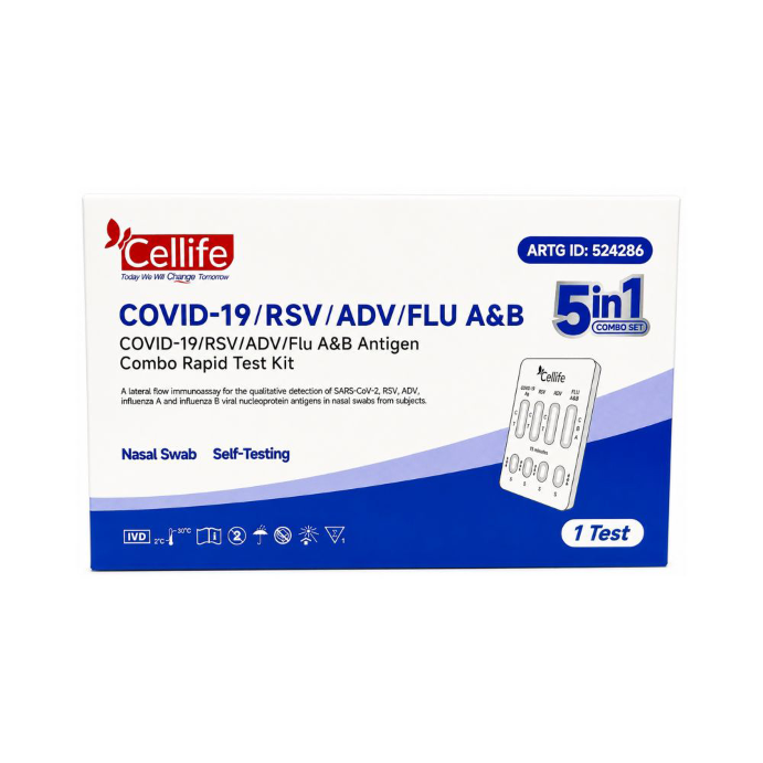 Cellife Covid19/rsv/adv/flua & b (nasal) 1 Pack