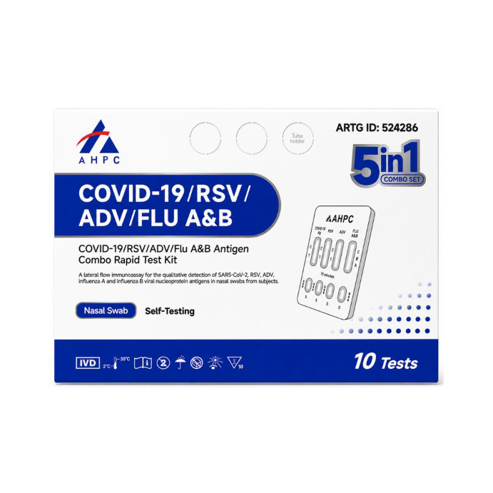 Ahpc Covid19/rsv/adv/flua & b (nasal) 10 Pack