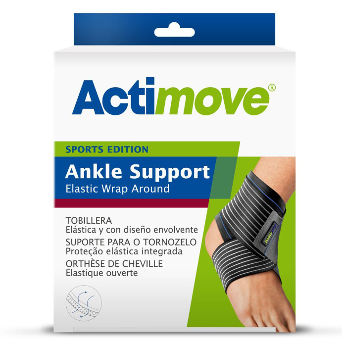 Actimove Sport Ankle Wrap Small Black