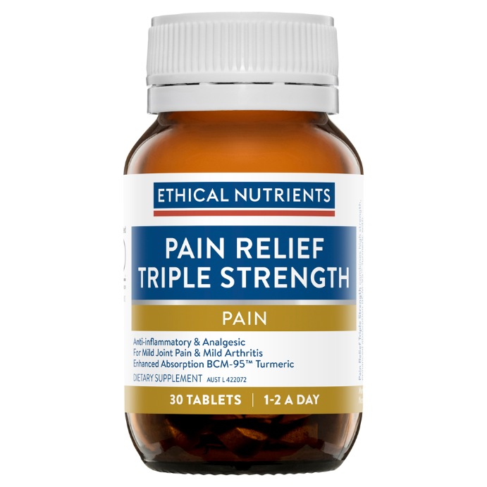 Ethical Nutrients Pain Relief Triple Strength 30 Tablets
