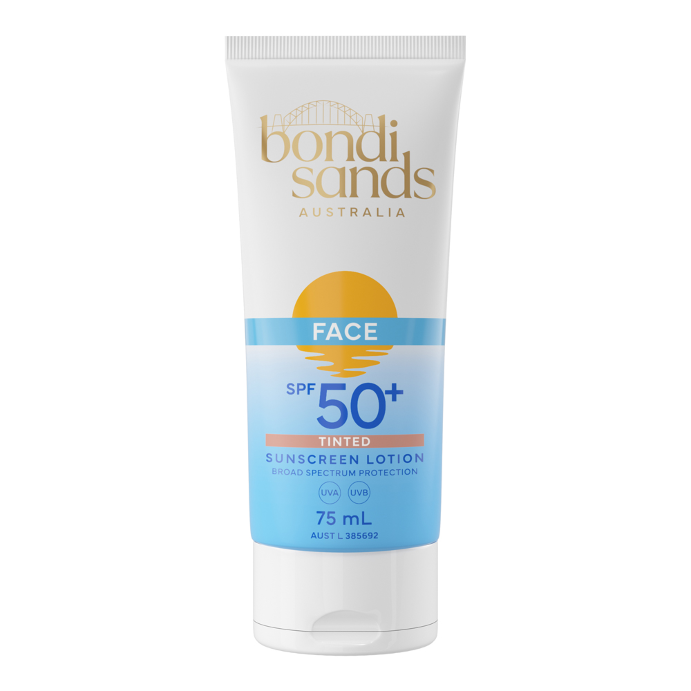Bondi Sands Face SPF50+ Tinted Sunscreen Lotion 75mL
