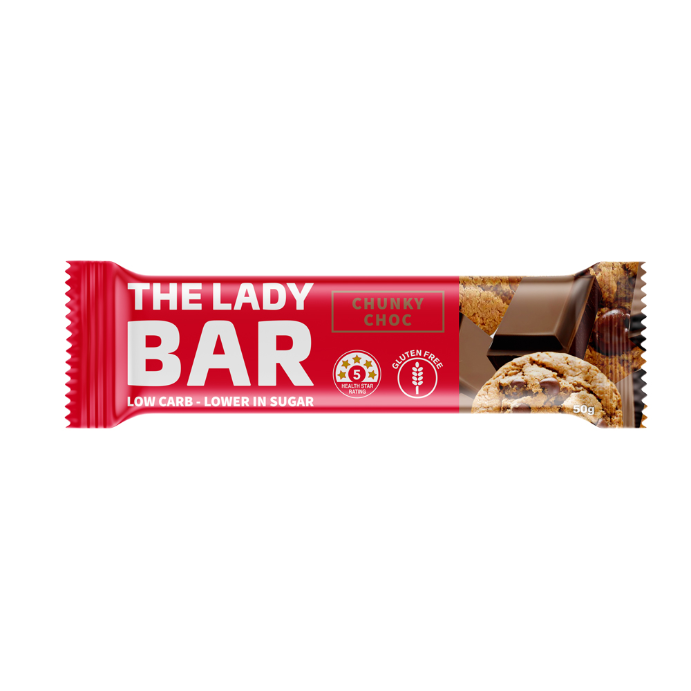 THE LADY SHAKE Bar Chunky Choc 50g