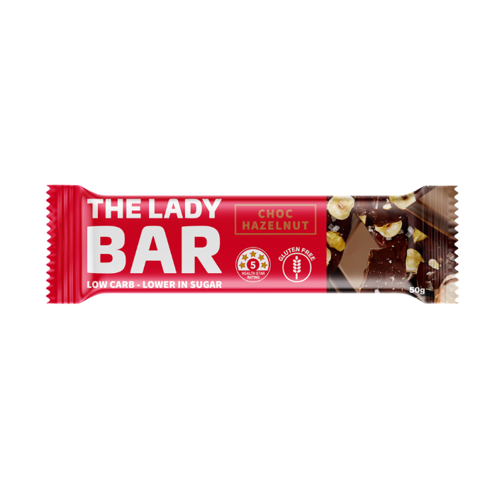 THE LADY SHAKE Bar Choc Hazelnut 50g