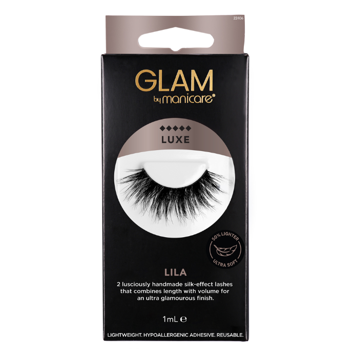 Glam by Manicare Lila Luxe Lashes 1 Pair