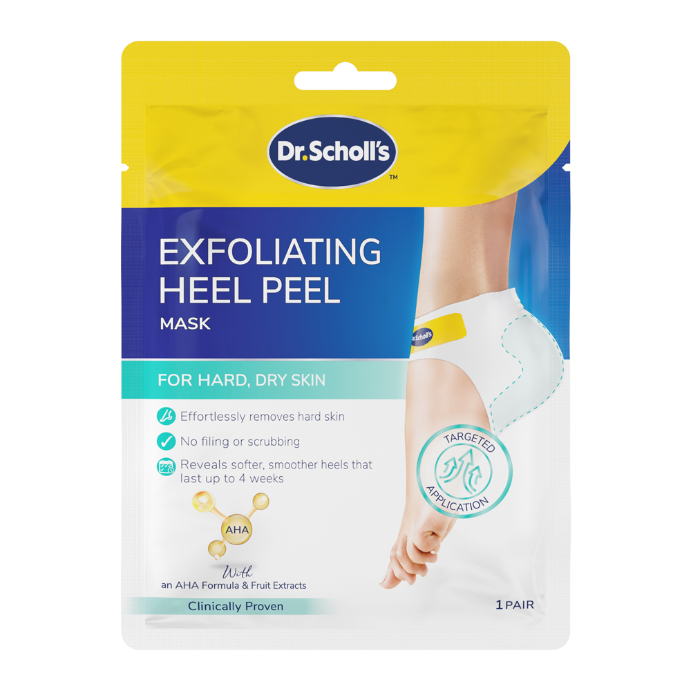 Scholl ExpertCare Exfoliating Heel Peel 1Pair