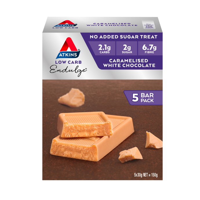 Atkins Endulge Cara White Chocolate 5 Pack