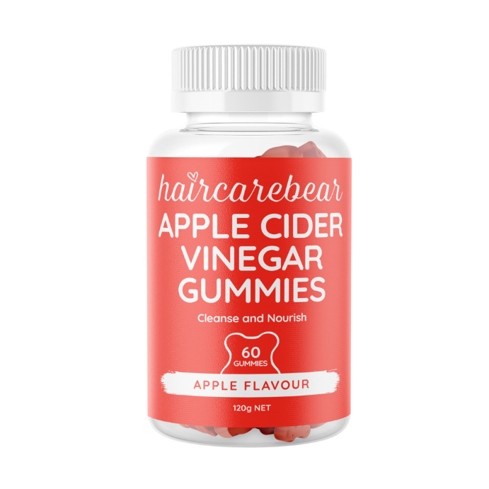 HAIRCAREBEAR Apple Cider Vinegar 60 Gummies