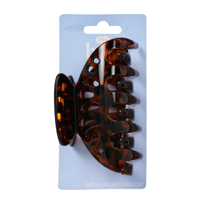 Pharmacy Health Extra Large Claw Clip Tortoise Shell
