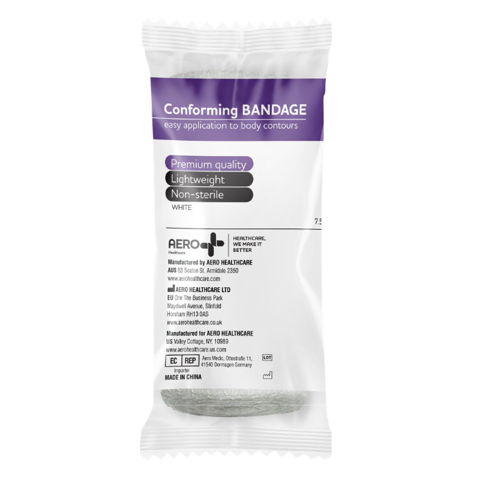 AERO Conforming Bandage 7.5cm x 4m 1 Roll
