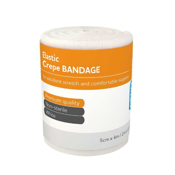 AERO Cotton Crepe Bandage 5cm x 4m 1 Roll