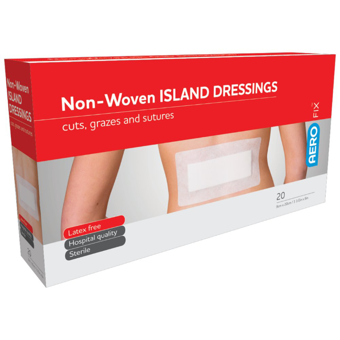 AERO Fix Non-Woven Island Dressing 9cm x 20cm