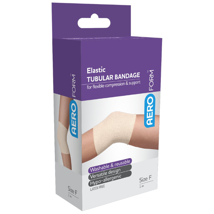 AERO Formula Size F Elastic Tubular Bandage 1 Meter