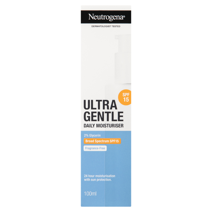 Neutrogena® Ultra Gentle Daily Moisturiser SPF15 100mL