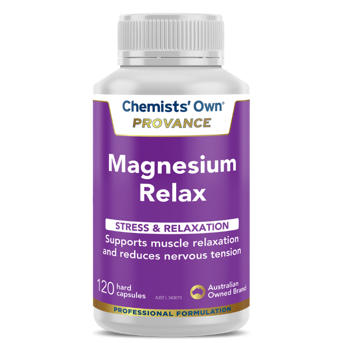 Chemists' Own Provance Magnesium Relax 120 Capsules