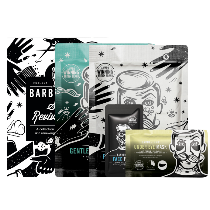Barber Pro Skin Revival Kit 4 Pack
