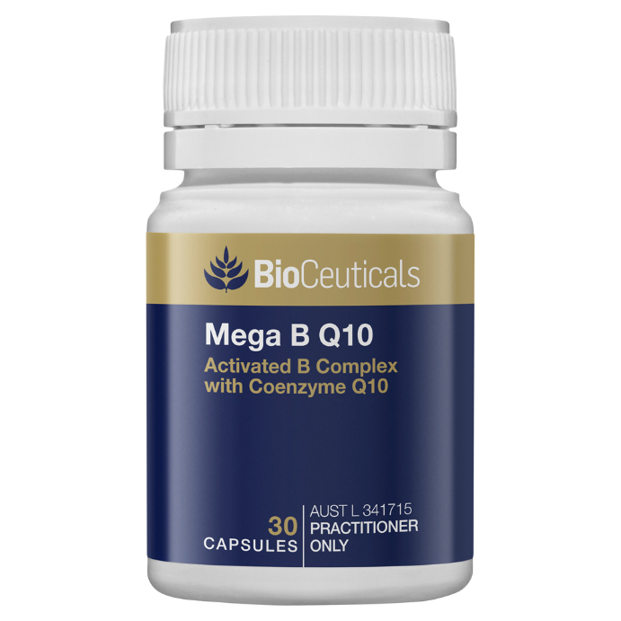 BIOCEUTICALS Mega B Q10 30 Capsules