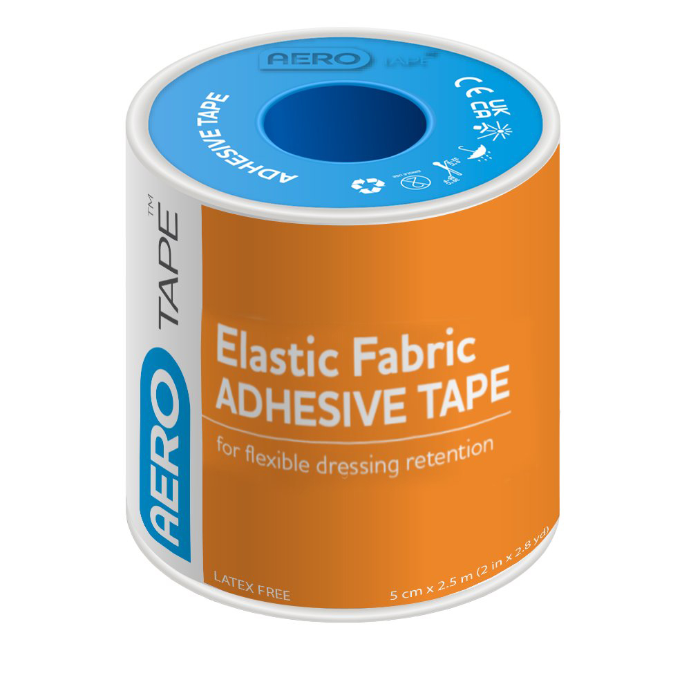 AERO Tape Elastic Fabric Tape 5cm x 2m 1 Roll