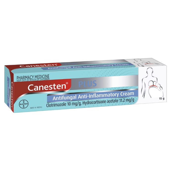 Canesten Plus Antifungal Anti-Inflammatory Cream 15g
