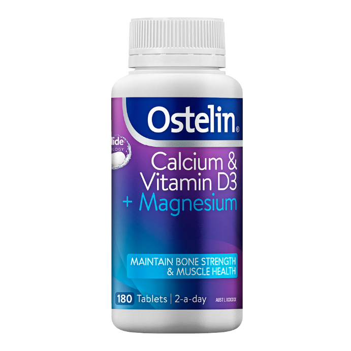 Ostelin Calcium & Vitamin D3 + Magnesium 180 Tablets