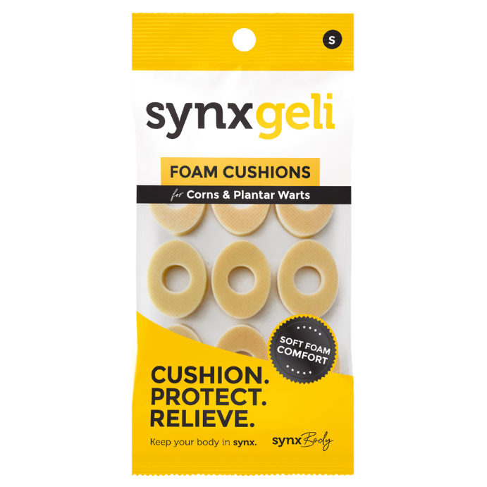 Synx Synxgeli Foam Cushions for Corn & Plantar Warts 9 Pack