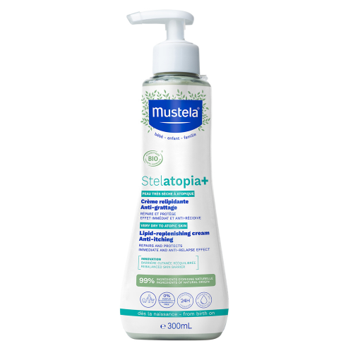 Mustela Stelatopia+ Lipid Replenishing Cream 300mL