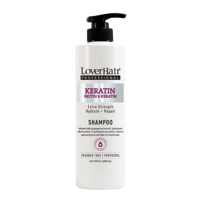 LOVERHAIR Professional Keratin Shampoo 600mL