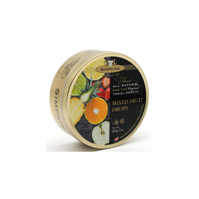 Simpkins Travel Sweets Mixed Fruit 200g
