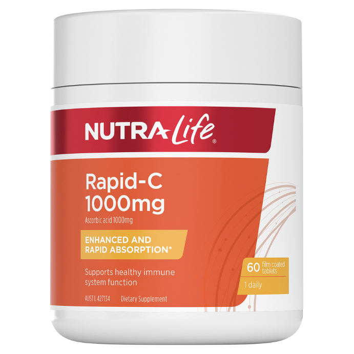 Nutra-Life Rapid-C 1000mg 60 Tablets