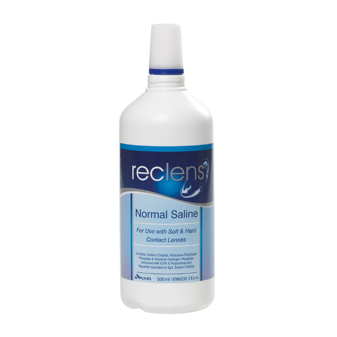 Reclens Saline Eye & Skin Wash Sterile 500mL