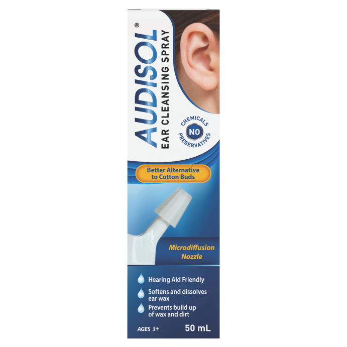 AUDISOL Ear Cleansing Spray 50mL
