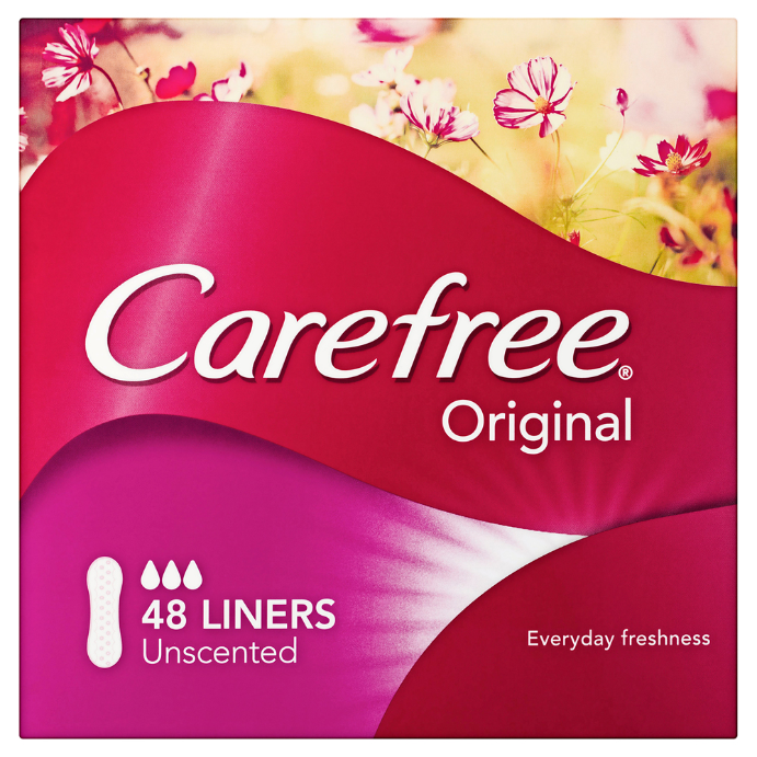 Carefree Original Liners 48 Pack