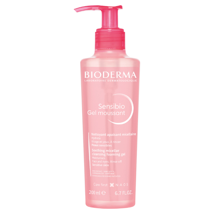 Bioderma Sensibio Gel Moussant Soothing Foaming Gel Cleanser 200mL