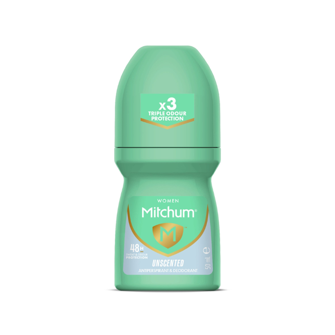 Mitchum Women Antiperspirant Roll-On Deodorant Unscented 50mL