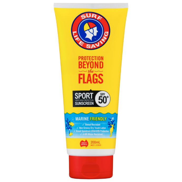 Surf Life Saving Australia Sport Sunscreen SPF 50+ 200mL