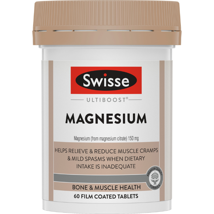 Swisse Ultiboost Magnesium 60 Tablets