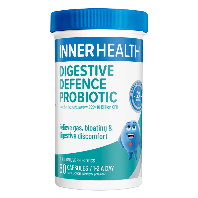 INNER HEALTH Digestive Defence Probiotic 60 Capsules