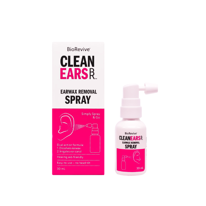 BioRevive CleanEars Earwax Removal Spray 30mL