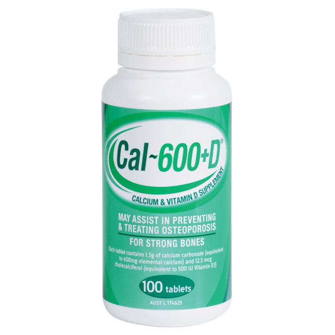 Cal-600 + D 100 Tablets