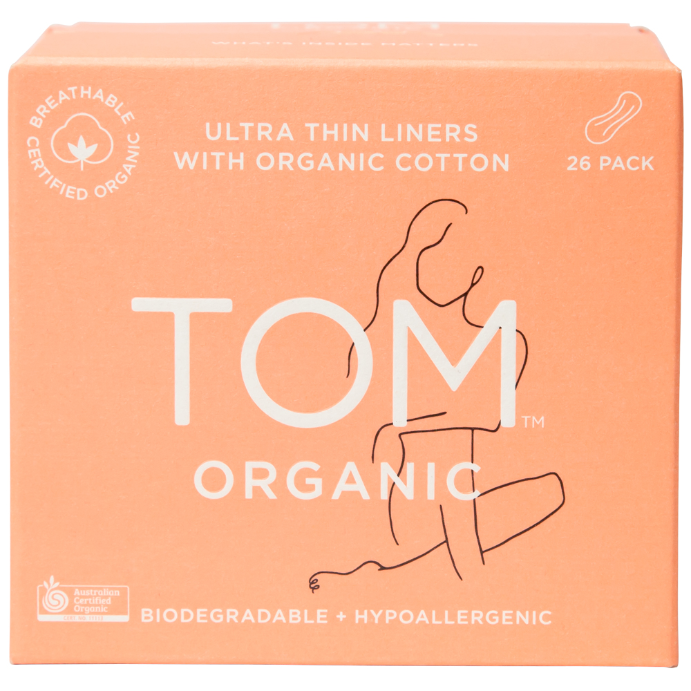 TOM Organic Ultra Thins Liner 26 Pack