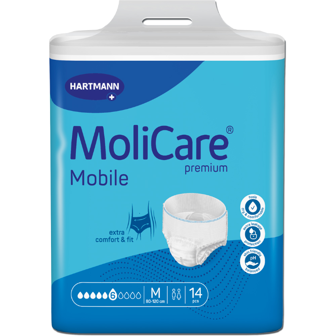MoliCare Premium Mobile 6 Drops M 14 Pack