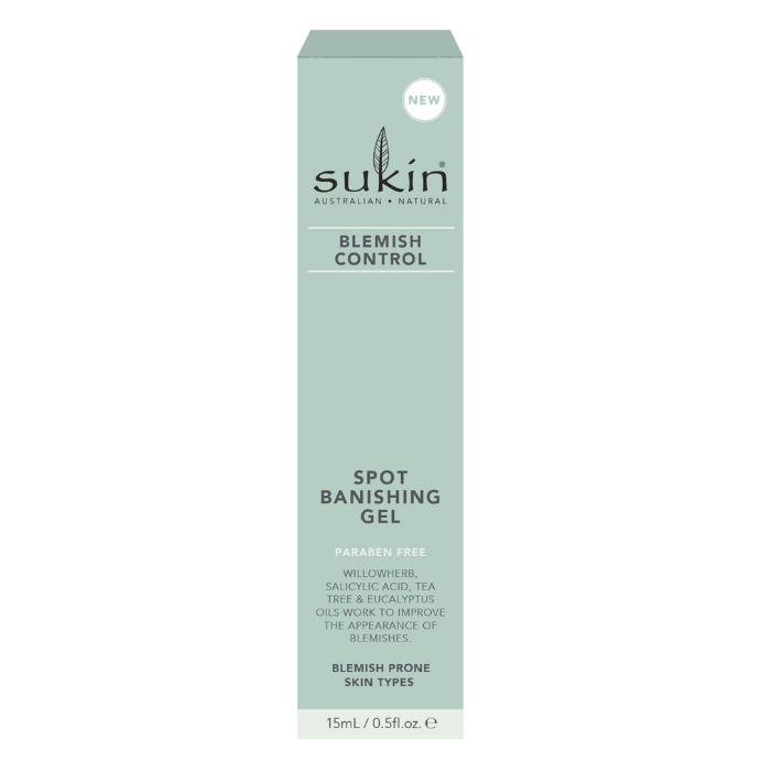 Sukin Blemish Control Spot Banishing Gel 15mL