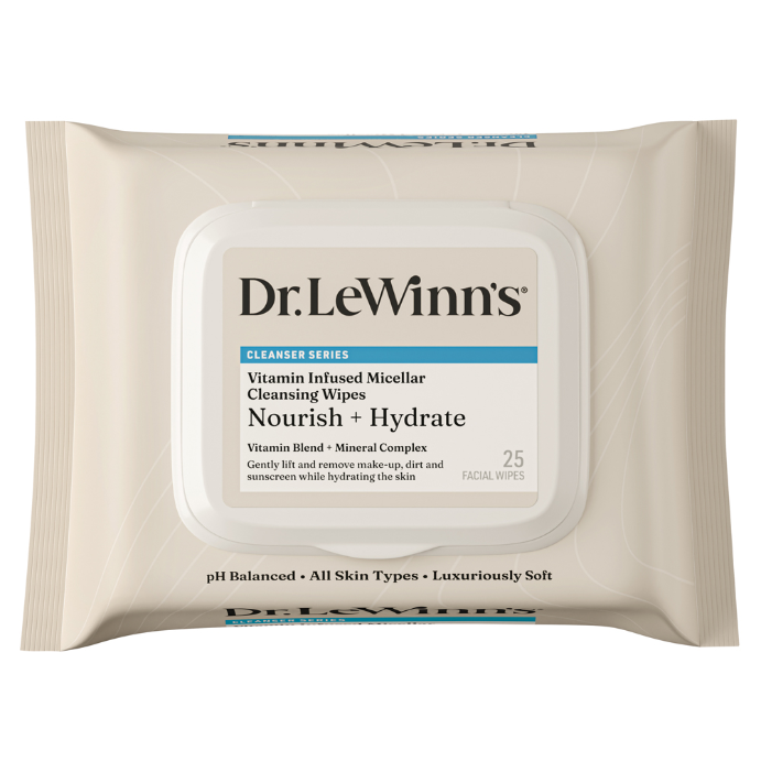 Dr. LeWinn's Private Formula Vitamin Infused Micellar Wipes 25 Pack pk