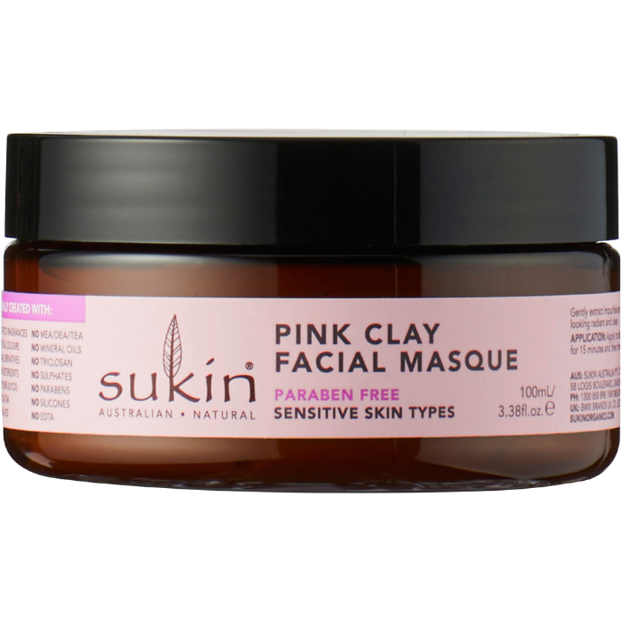 Sukin Sensitive Pink Clay Facial Masque 100mL